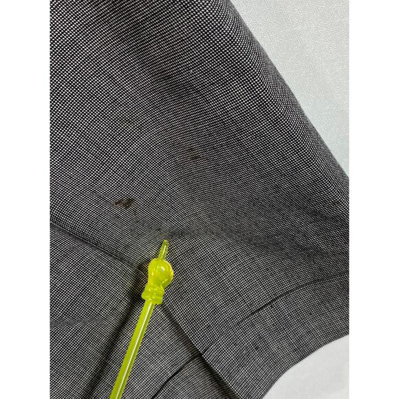 PRONTO UOMO Men's Black Modern-Fit Flat Front Wool Dress Pants SZ 39X30 - Picture 10 of 12